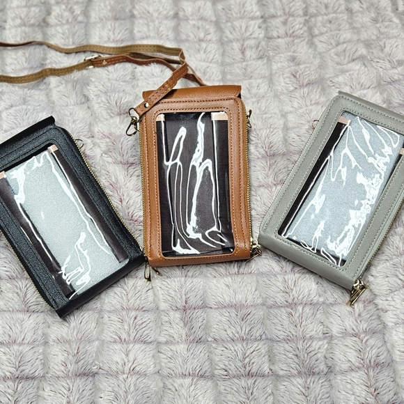 👜 NWOT Leather Crossbody - Picture 8 of 9